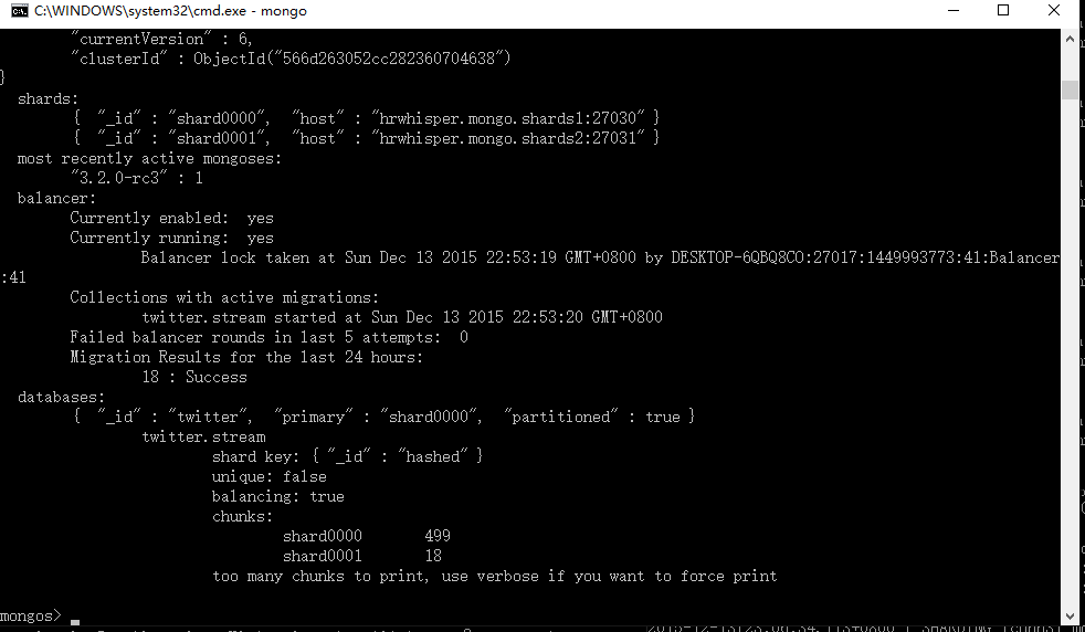 mongodb-sharding-status